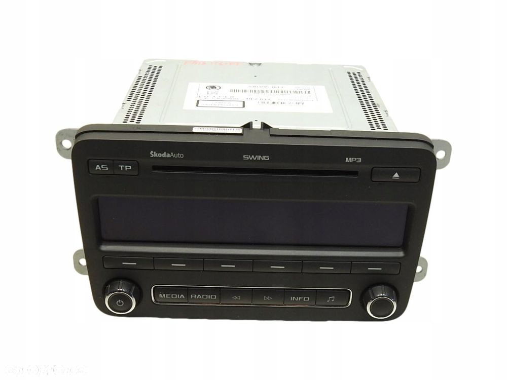 RADIO CD SKODA FABIA II 5J0035161C - 1