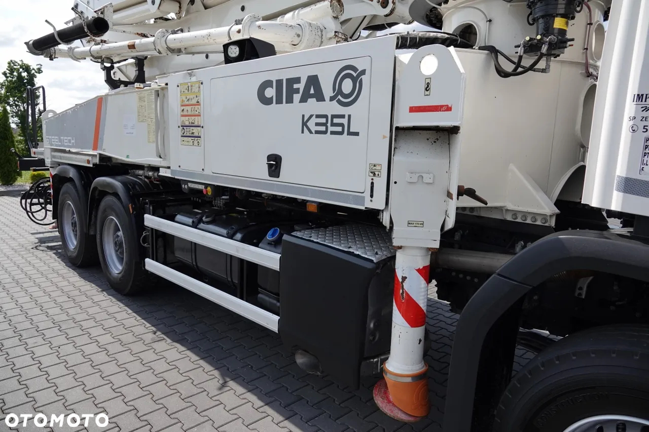 Scania P 450 XT  / 6x4 / POMPA DO BETONU CIFA K35l / 2019 ROK / STEROWANIE RADIOWE / SPROWADZONY - 14