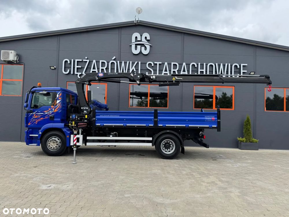 MAN TGM TGL TGS 18.250 // E6 // wywrotka + HDS HMF z pilotem // 4x2 // budowlanka // kiper wywrot żuraw dzwig kran crane - 23