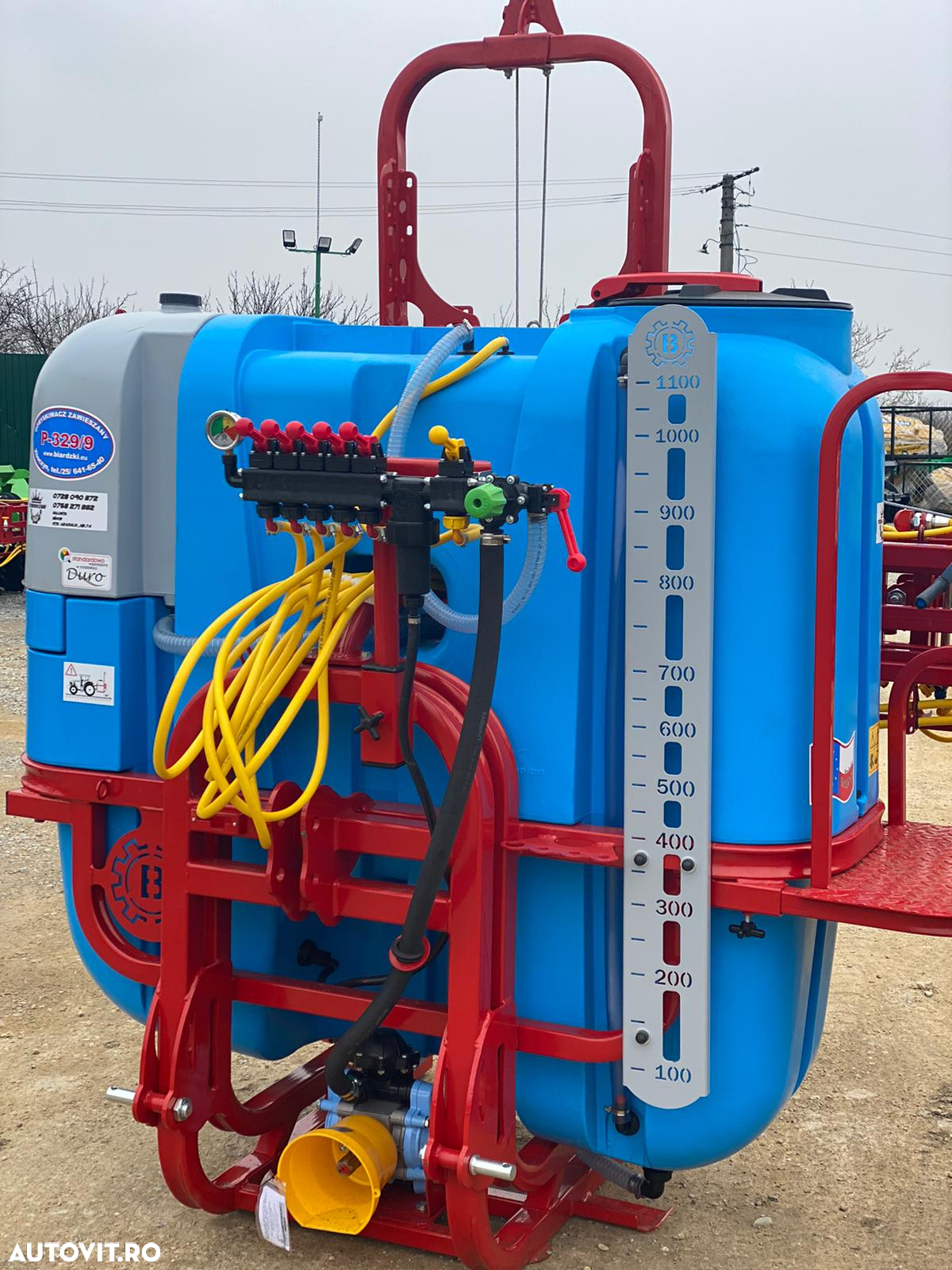 Terraking Instalatie de erbicidat purtat 600L-1200L 12/15/18M - 10