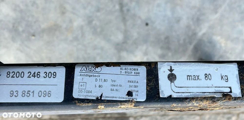 HAK HOLOWNICZY ALKO -  TRAFIC, VIVARO / 2001-14 ROK - 3