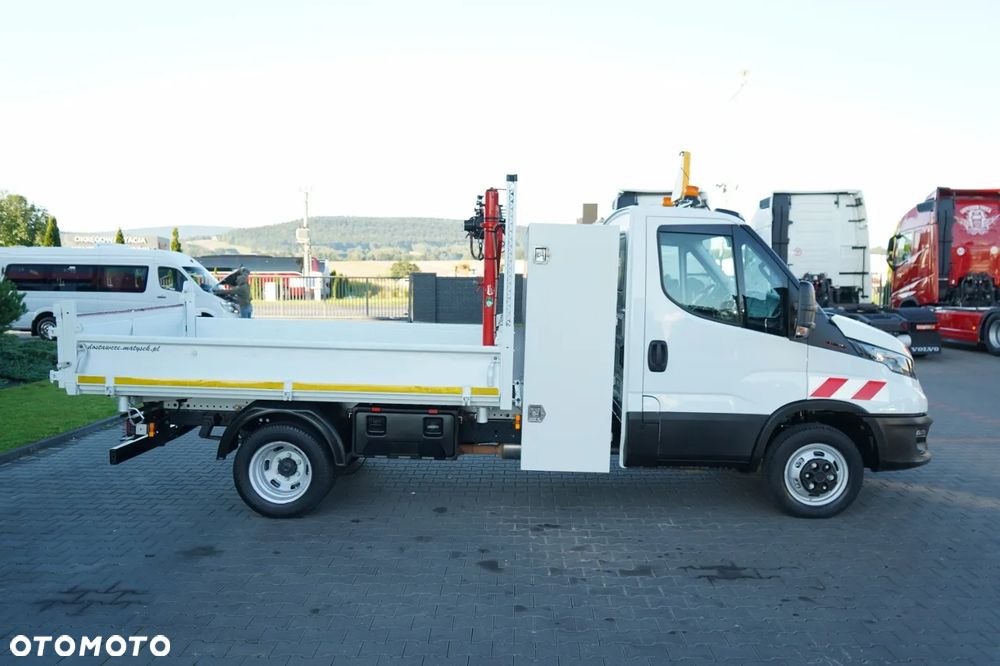 Iveco DAILY 35-160 / WYWROTKA 3 STR. STALOWA / WYCIĄGARKA / BLIŹNIAK / MANUAL /  SPROWADZONY / EURO 6 - 19