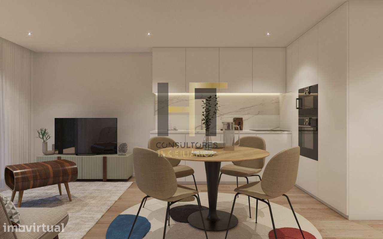 Apartamento T1 | Varanda | Custóias - Grande imagem: 5/15