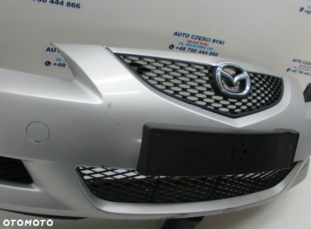 Mazda 3 Zderzak przód srebrny - 4