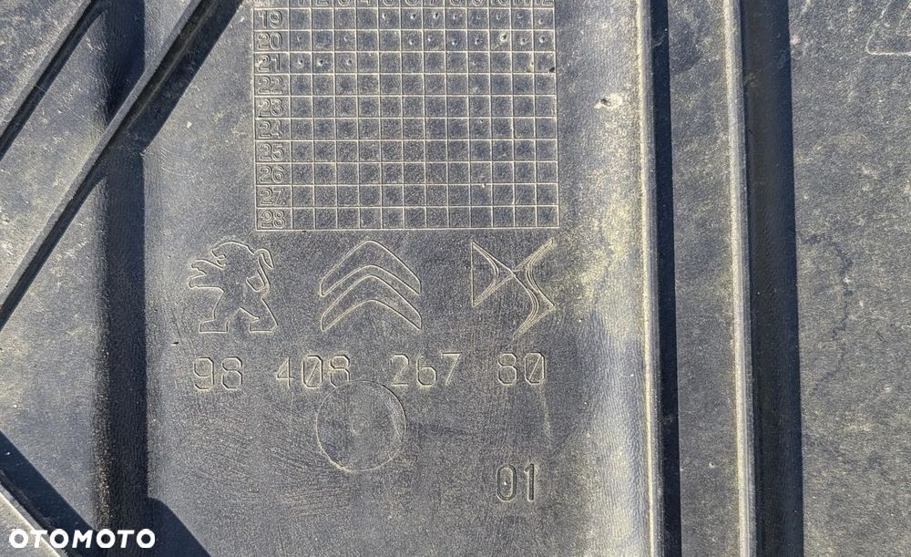 OSŁONA SILNIKA PODŁOGA OPEL CORSA CITROEN PEUGEOT 9840826780 - 4