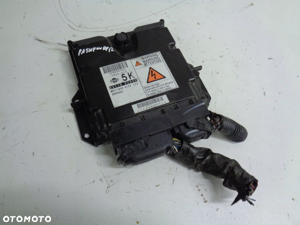 pathfinder r51 navara d40 2.5 dci sterownik silnika 5800-473 mb275800-4734 - 1