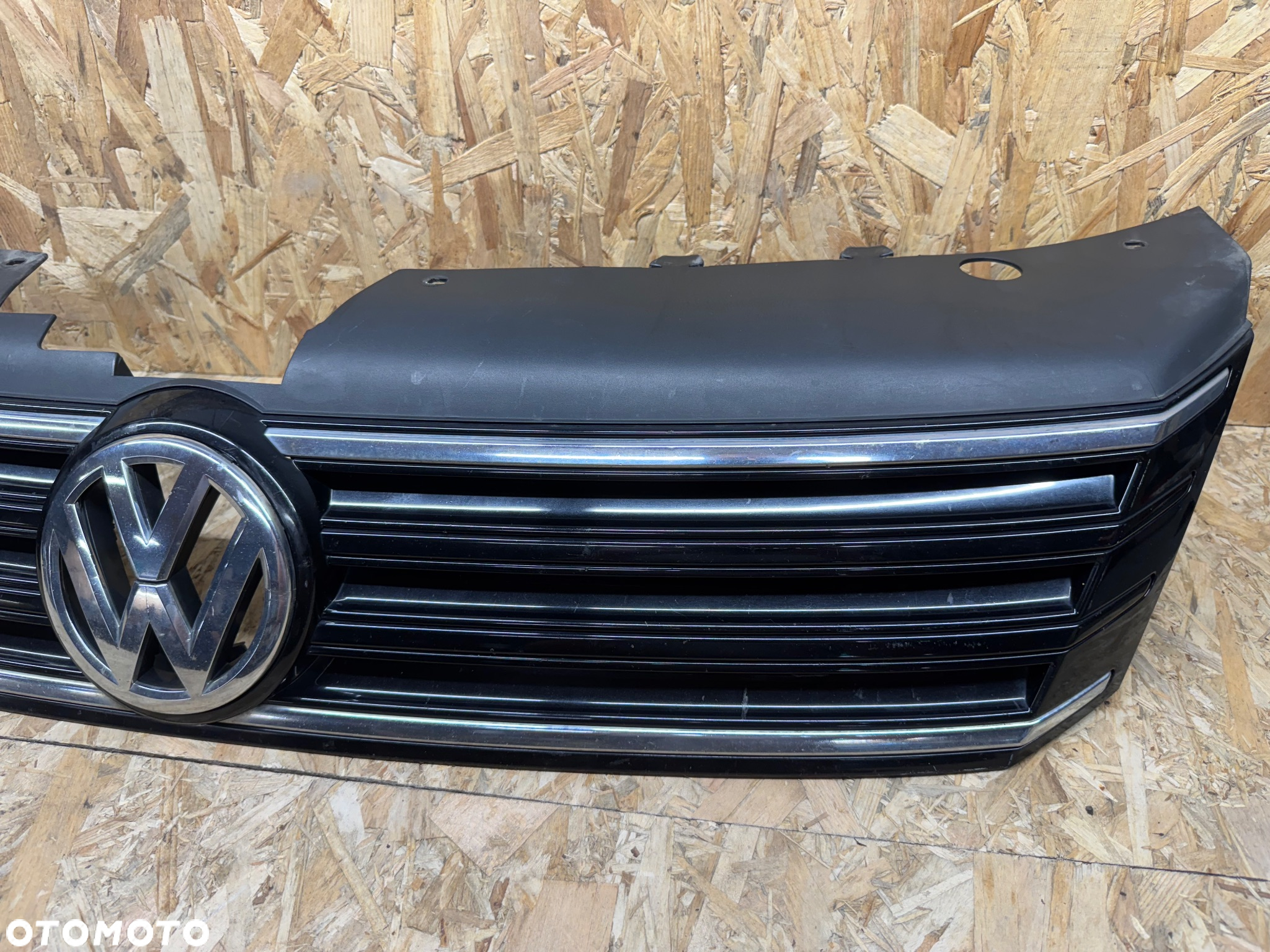 Atrapa grill volkswagen passat b7 blue montion - 3