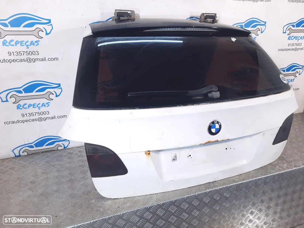 PORTA TAMPA MALA BMW SERIE 5 E61 TOURING CARRINHA 41627130799 FECHO PUXADOR MOTOR VIDRO 3º STOP - 8