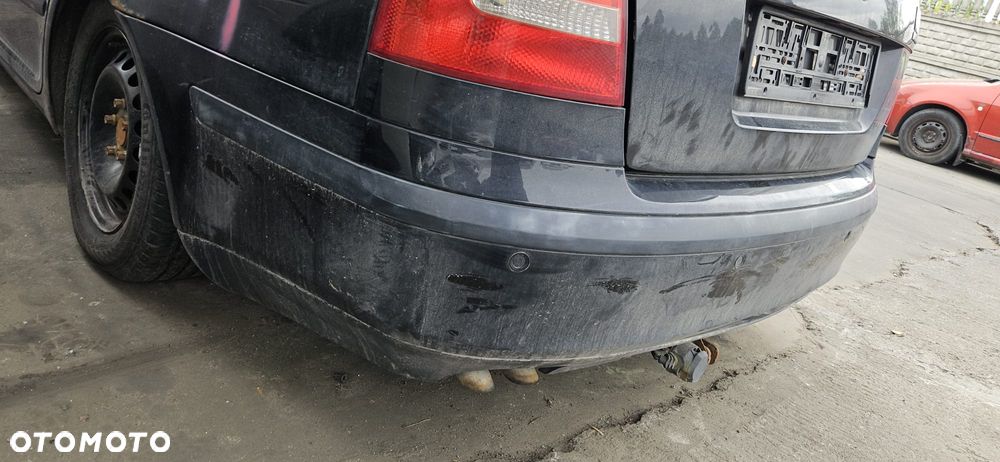 SKODA OCTAVIA II  04-08 1.9 TDI BXE - ZDERZAK PRZÓD PRZEDNI CZARNY - 13