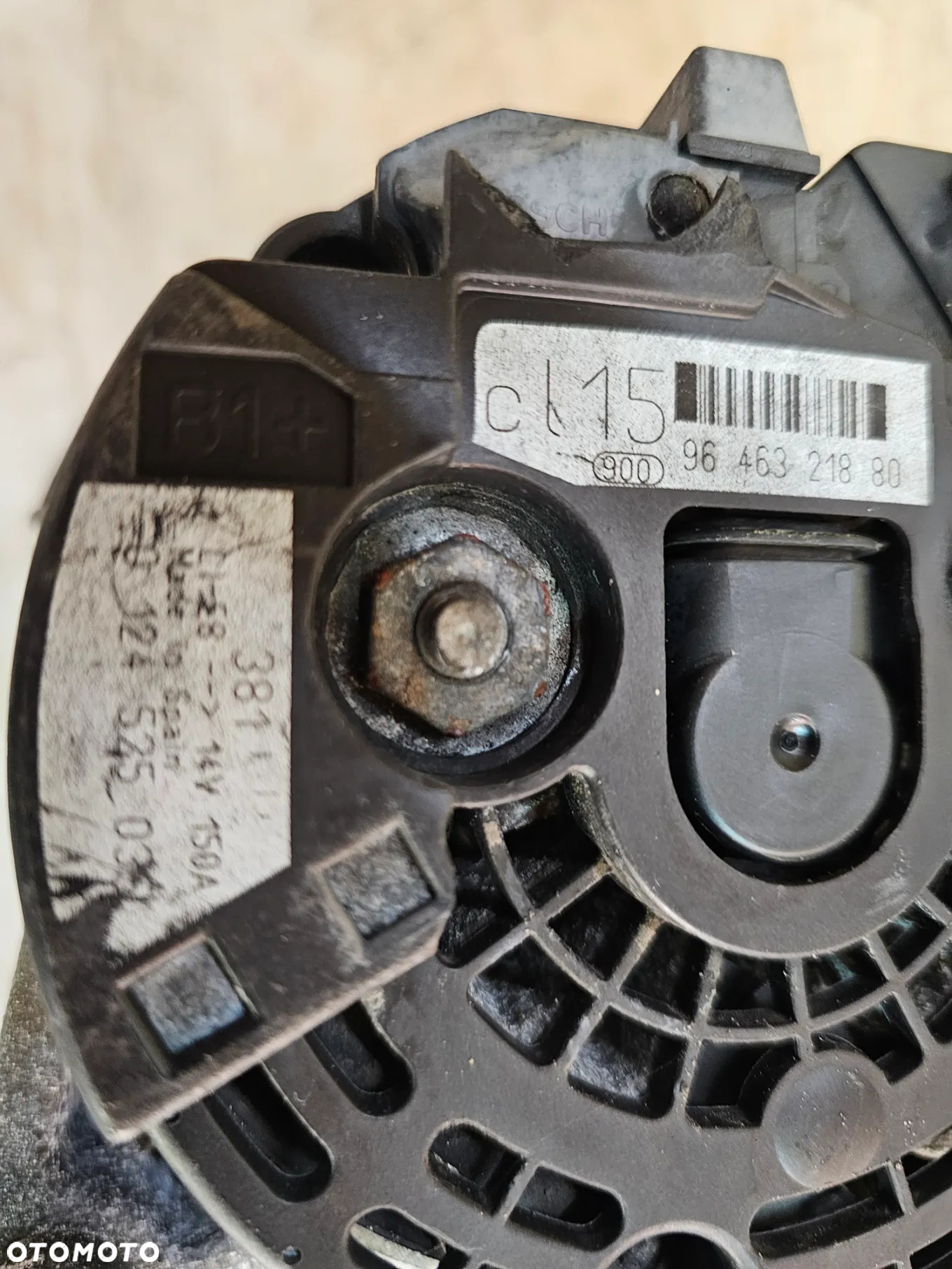 CITROEN PEUGEOT 2.0 HDI ALTERNATOR 0124525035 - 3