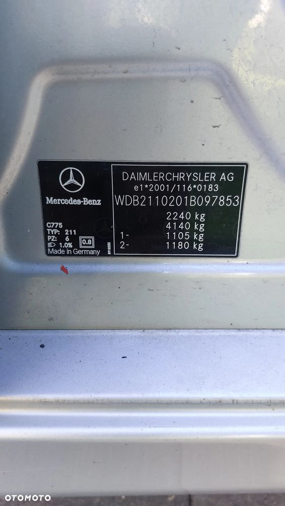Mercedes-Benz Klasa E - 17