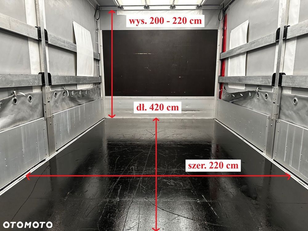 Renault MASTER PLANDEKA 8 PALET TEMPOMAT NAWIGACJA LEDY PNEUMATYKA KLIMATYZACJA  165KM - 13