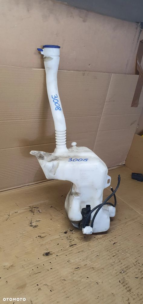 Zbiorniczek płynu spryskiwaczy pompka Peugeot 3008 9685005580 - 4
