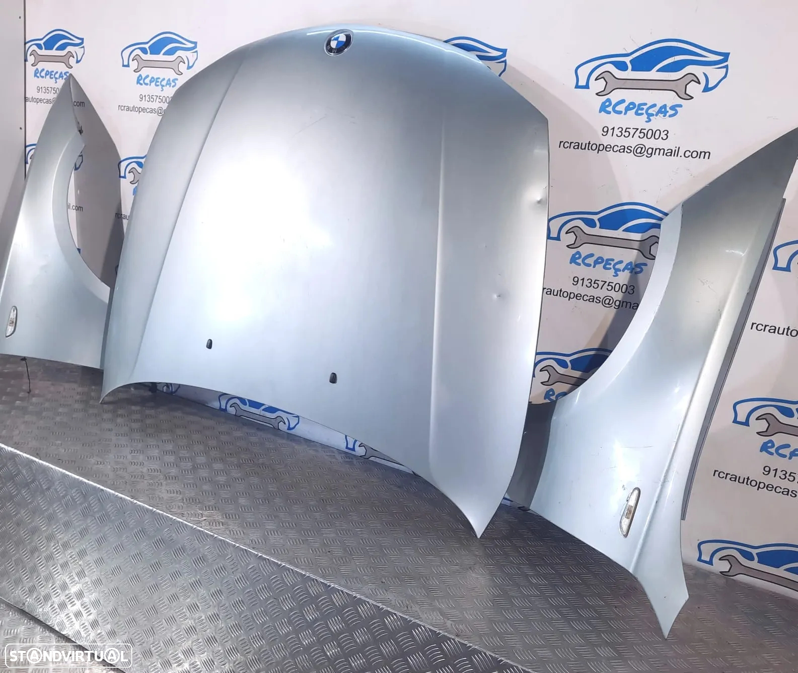 FRENTE COMPLETA BMW SERIE 1 E87 E81 LCI CAPOT PARACHOQUES SENSORES GUARDA-LAMAS OTICAS RADIADOR VENTILADOR FRENTE FIBRA REFORÇO - 11