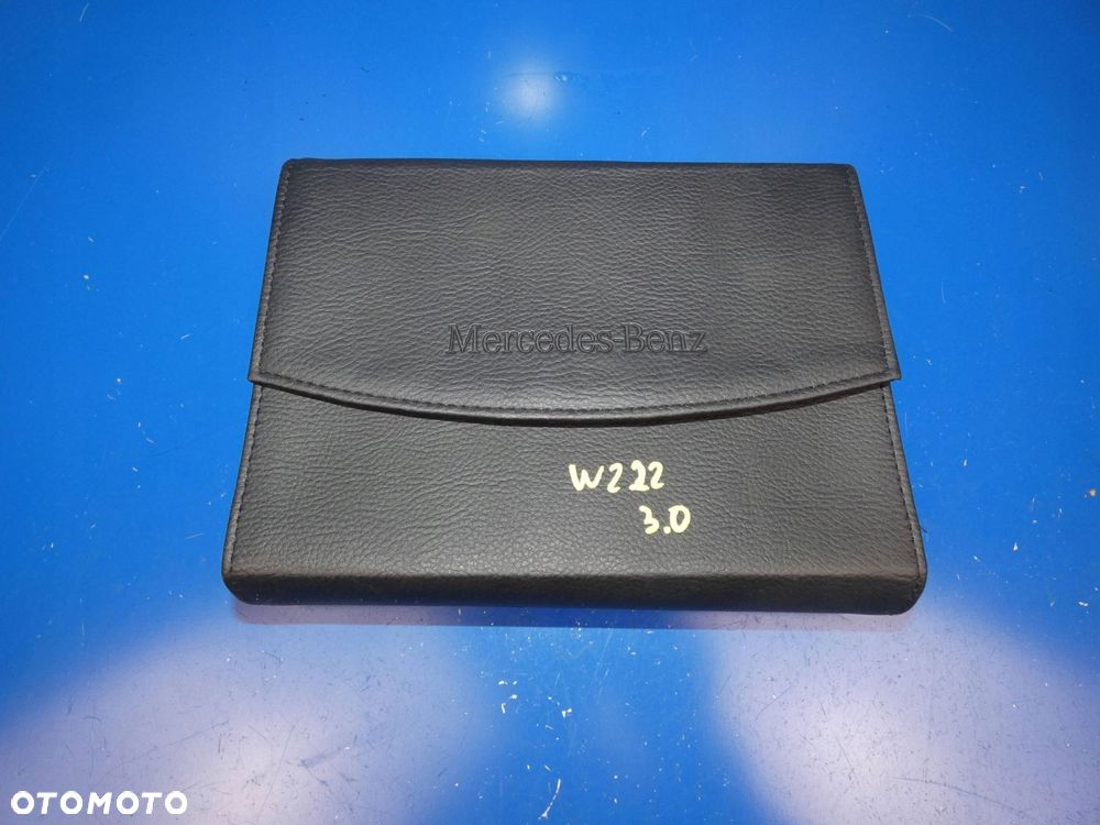 MERCEDES S KLASA W222 KSIĄŻKI INSTRUKCJA OBSŁUGI ETUI - WERSJA ANGIELSKA - 2
