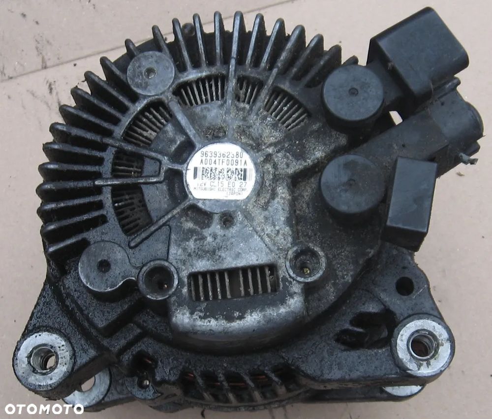 alternator 607 PICASSO 2.0 2.2 HDI 9639362380 PEUGEOT - 2