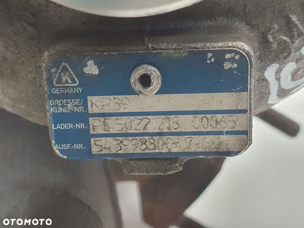 TURBOSPRĘŻARKA VW Sharan Alhambra Galaxy 1.9 TDI _ turbo 54399880047 - 2