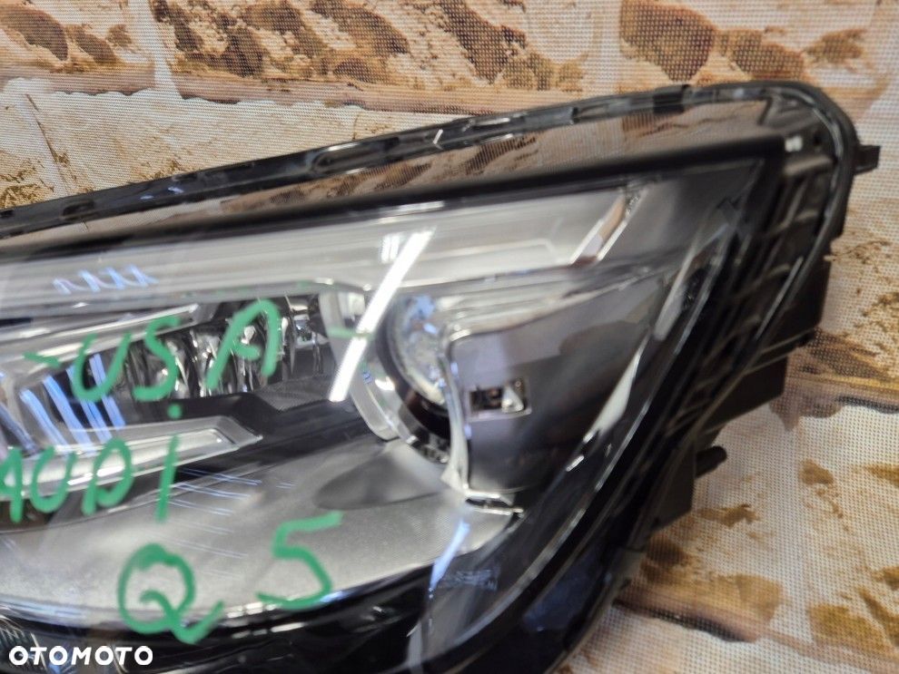 audi q5 80a 941 005b/006b xenon led usa ameryka komplet lamp - 4
