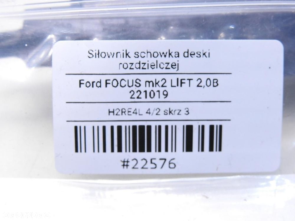 SIŁOWNIK SCHOWKA FORD FOCUS MK2 LIFT - 6