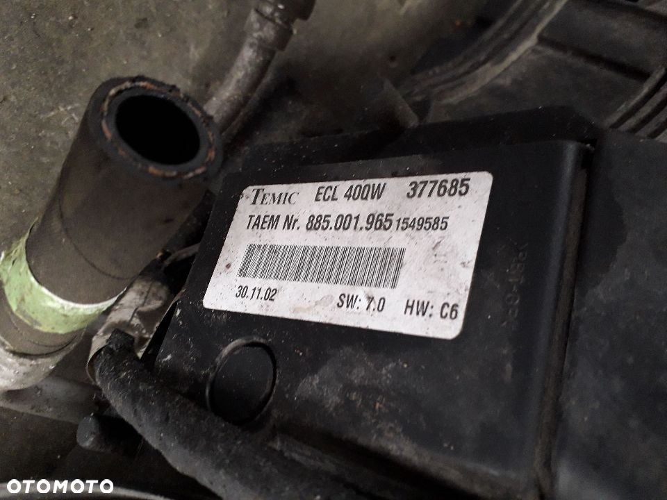 MERCEDES C KLASA W203 1.8 16V 02R. WENTYLATOR CHŁODNICE INTERCOOLER A2035000193KZ - 8
