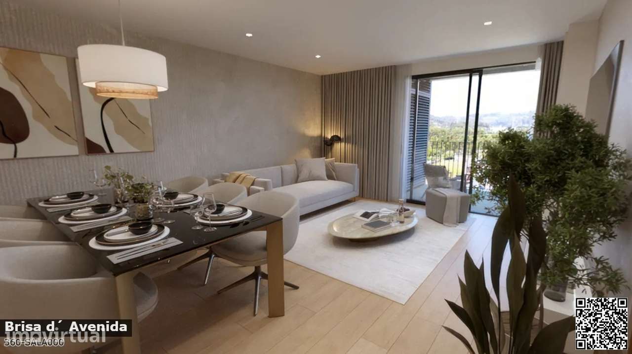 T2 Novo com Terraço de 70 m² | Brisa D'Avenida Residences – Valongo - Grande imagem: 2/27