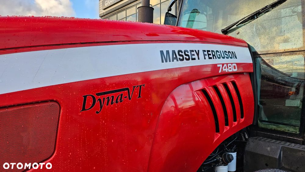 Massey Ferguson MF 7480, Dyna-VT, 6-cyl, pneumatyka, przedni TUZ + WOM - 5