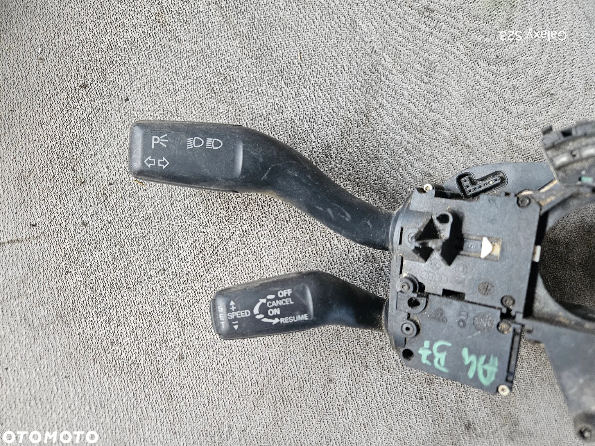 Przełącznik wycieraczek świateł manetki tempomat Audi A4 B6 B7 Europa 8E0953549Q - 3