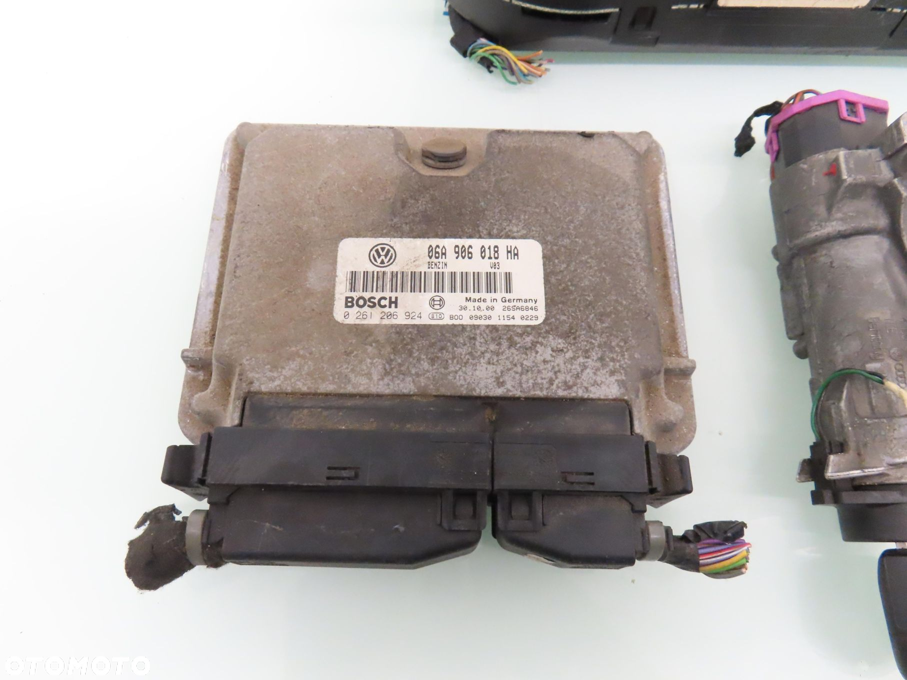 STACYJKA STEROWNIK SKODA OCTAVIA I 2.0 06A906018HA 0261206924 1J0959799AH - 8