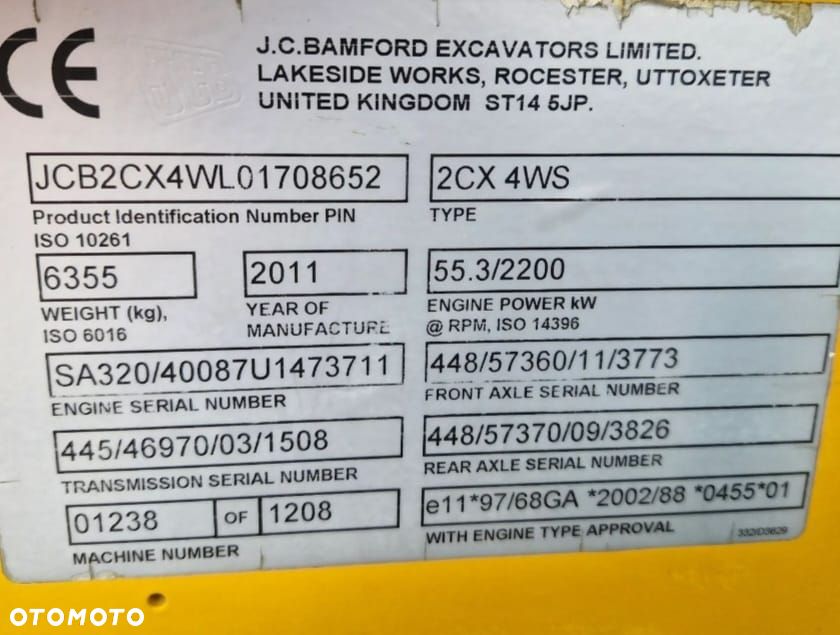 JCB 2cx - 12