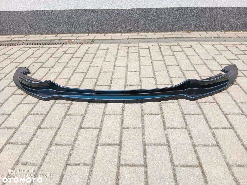 bmw e92 e93 LCI 09-13 splitter zderzaka dokładka spoiler PIANO BLACK - 3