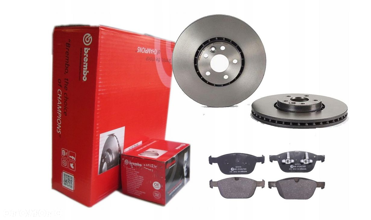 ZACISKI JARZMA LEWY PRAWY PRZÓD FORD MONDEO IV MK4 328/30mm 07-14r. - 2