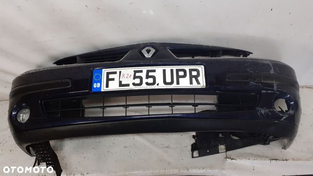 ^ ZDERZAK PRZÓD PRZEDNI DO RENAULT LAGUNA II 2 LIFT FL OV460 GRANAT HALOGENY - 1