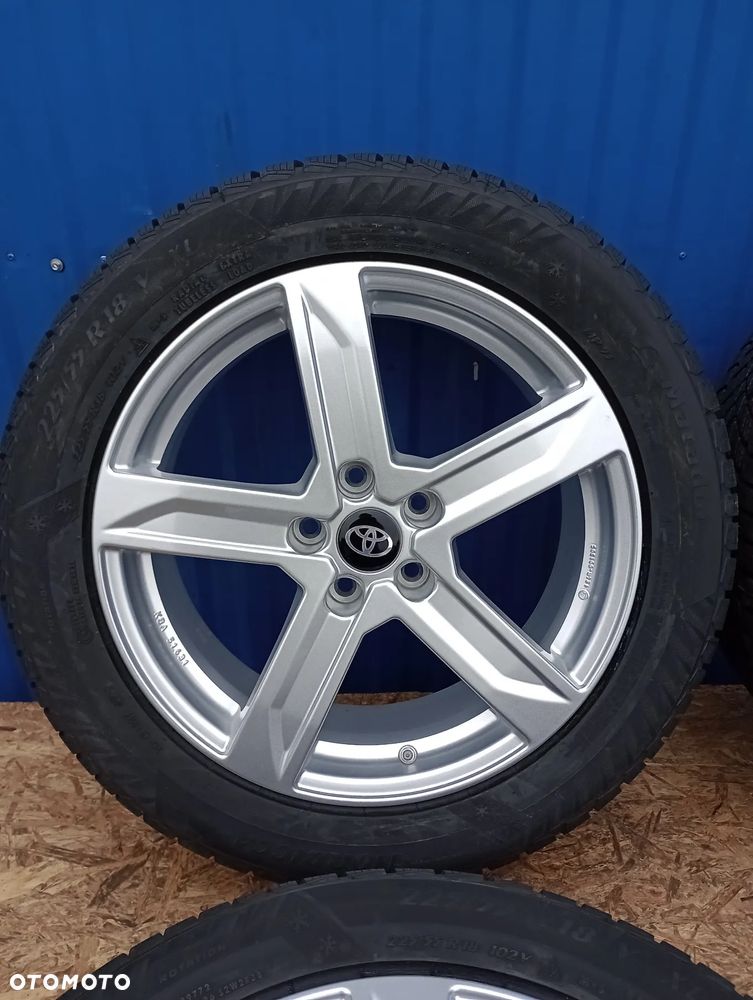 KOŁA ZIMOWE ALUMINIOWE TOYOTA C-HR 5x114 R18 ET35 7,5J TPMS 225/55 R18 102V MATADOR NORDICCA MP93 25ROK - 7
