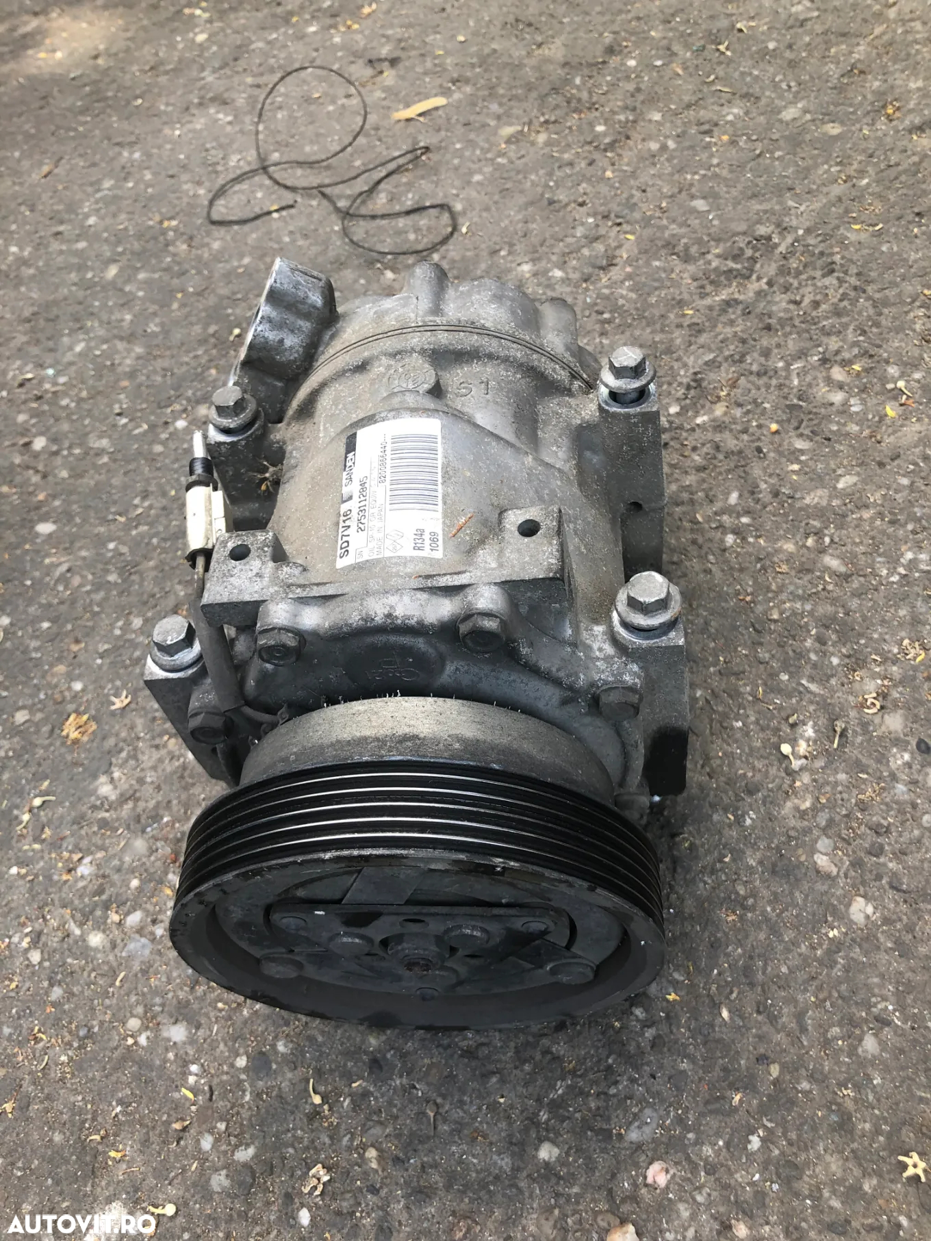 Compresor clima AC Dacia Logan 1 PH2 facelift 1.6 16v benzina - 5