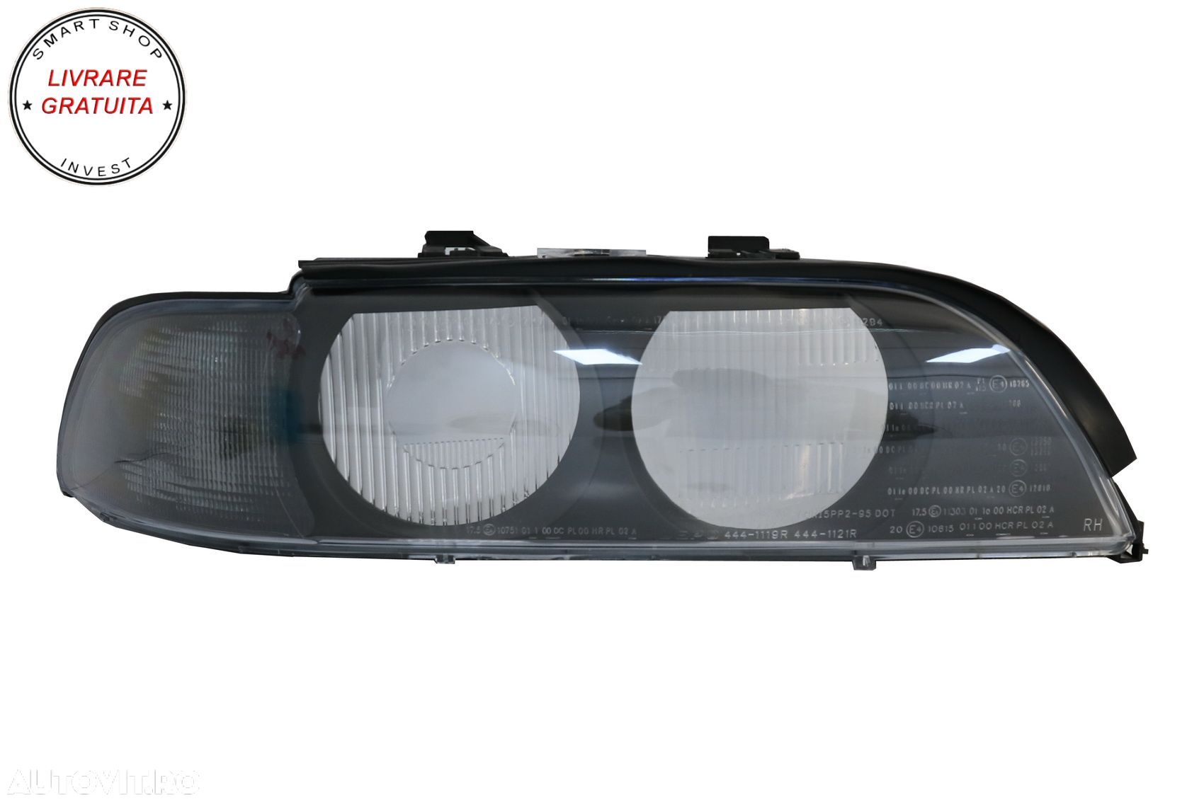 Sticla Far Dreapta BMW Seria 5 E39 (1995-2000)- livrare gratuita - 1
