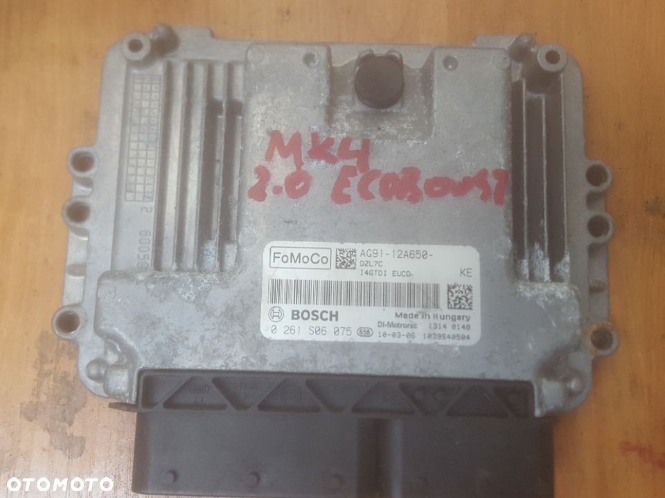 KOMPUTER FORD AG91-12A650-KY 0261S06075 ECOBOOST 2.0 RADOM - 1