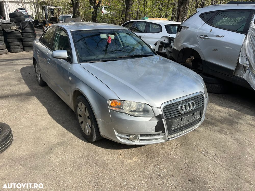 Dezmembrez Audi A4 B7 berlina gri argintiu 2.0 TDI 140CP BLB/BRE 2006 - 2