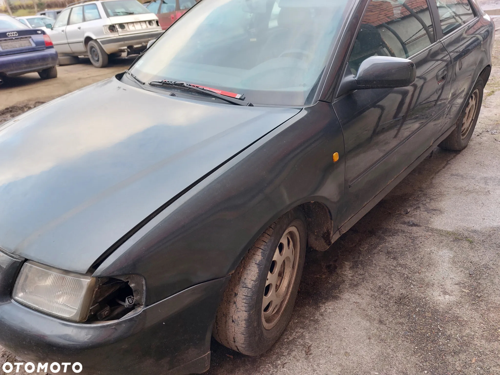 Maska AUDI A3 8L 1,6B zderzaki,lampy,drzwi,klapa.... - 2