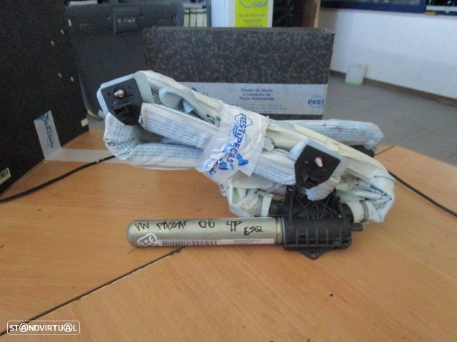 Airbag Cortina 3C0880741B VW PASSAT 2006 4P ESQ VW PASSAT B6 2007 2.0 TDI 140CV 4P AZUL ESQ - 1