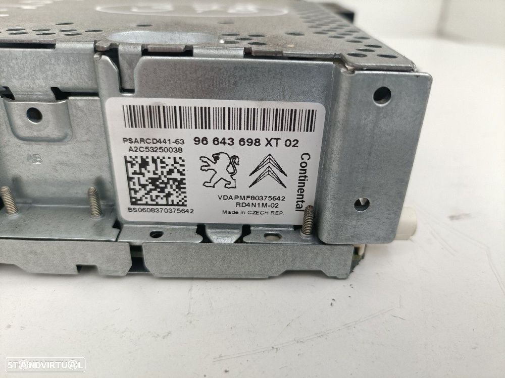 Rádio Peugeot 207 Sw (Wk_) - 6