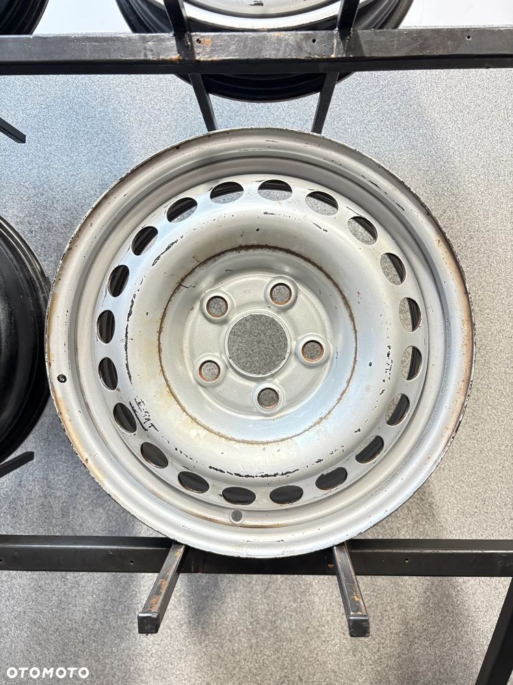 4 FELGI STAL. VW TRANSPORTER T5 , T6 , MULTIVAN , CARAVELLE  16'' 6,5J  ET51 - 5