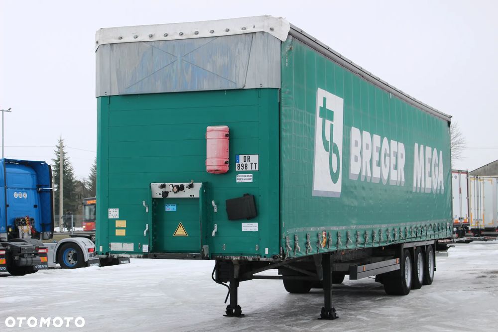 Schmitz Cargobull FIRANKA  /OSIE SCHMITZ /MEGA / DACH PODNOSZONY/ RAMA OCYNK /SERWIS FR / IDEALNY STAN / - 3