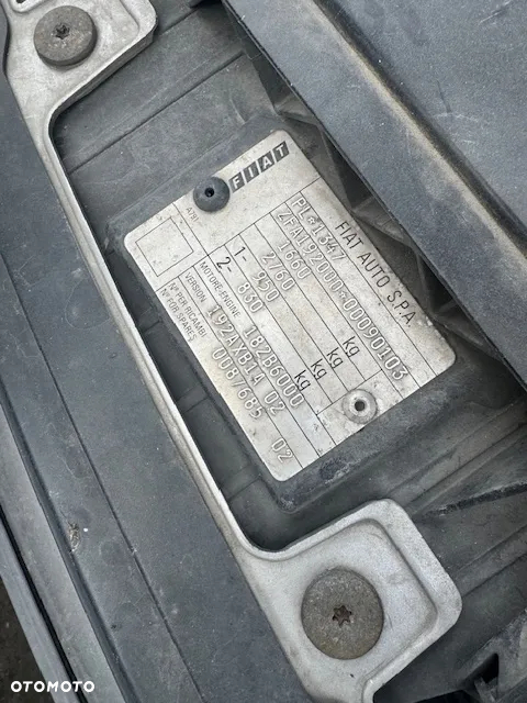 Silnik 1.6 16v Doblo 182b6000 - 2