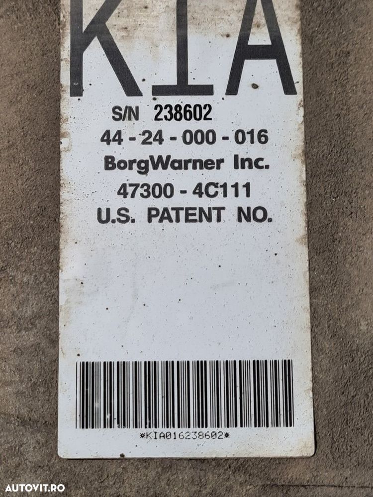 Cutie de Tranfer Grup Fata Kia Sorento 2.5 Diesel 2006 - 2009 170CP Automata D4CB Euro4 ... - 4