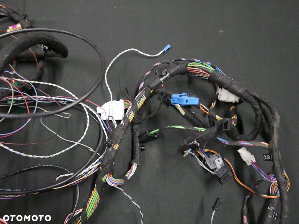 bmw f12 wiązka instalacja radia nawigacji 9247162 - 9