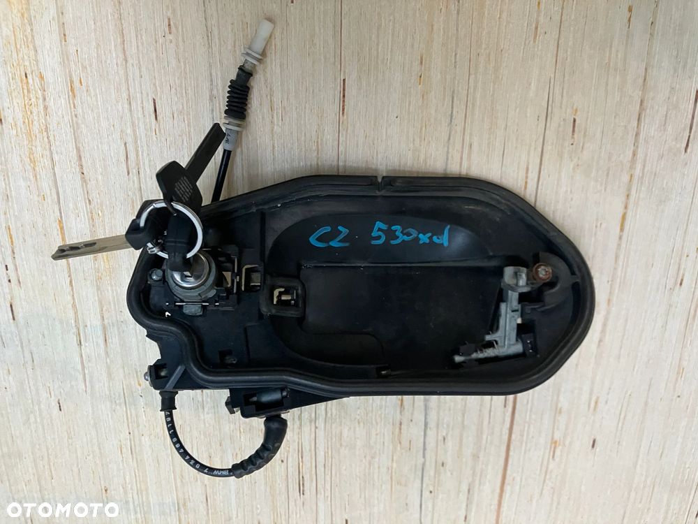 ZAMEK WKŁADKA KLUCZYK BMW E60 E61 KIEROWCA KLAMKA WKŁADKI 3 KLUCZYKI 7191615 ZESTAW ZAMKI - 1