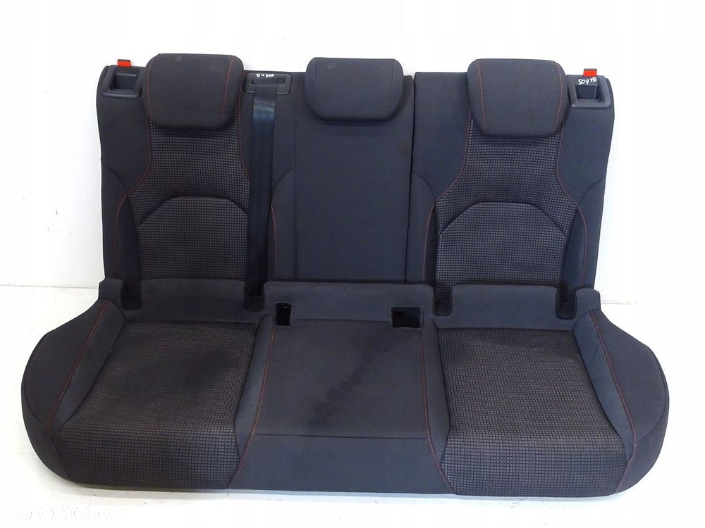 KPL FOTELE KANAPA TAPICERKA PÓŁSKÓRA  BOCZKI SEAT LEON III 5F LIFT 5D FR - 10