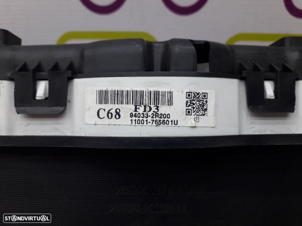 Quadrante Hyundai i30 1.6 CRDi 90Cv de 2010 - Ref: 940332R200 - NO740046 - 3