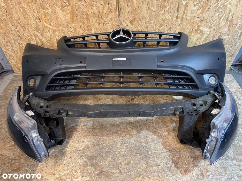Zderzak przód pas przedni przednią lewa prawa lampa Mercedes vito 447 - 1