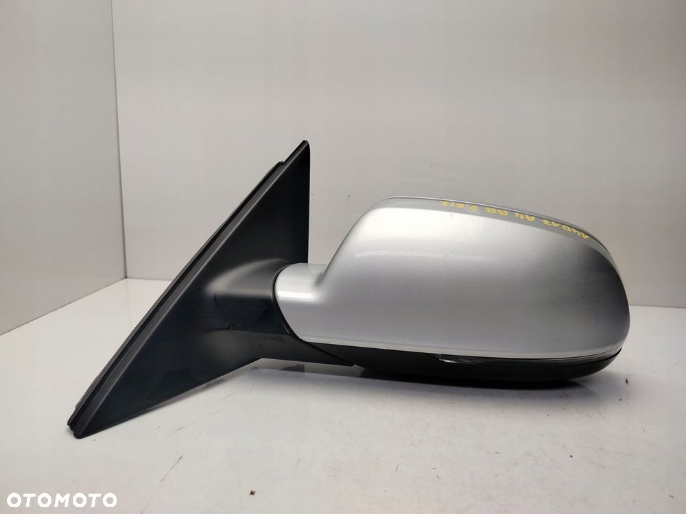 audi a4 b8 8 pin 6+2 07r- lusterko lewe zewnętrzne lx7w - 1